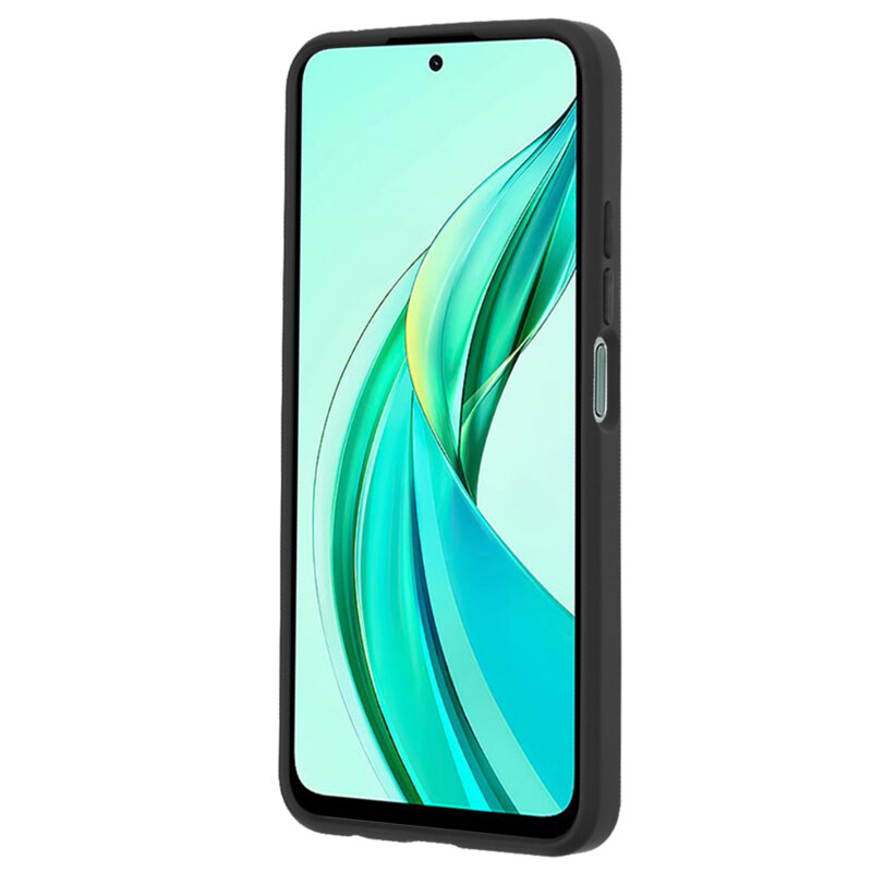 Husa Honor 90 SMART Techsuit Glinth cu inel suport stand magnetic, negru