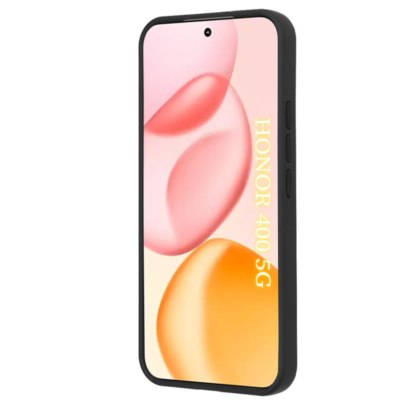 Husa Honor 400 Techsuit Glinth cu inel suport stand magnetic, negru