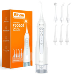 Irigator bucal cu 7 capete, 3 moduri Bitvae, alb, BV5020E