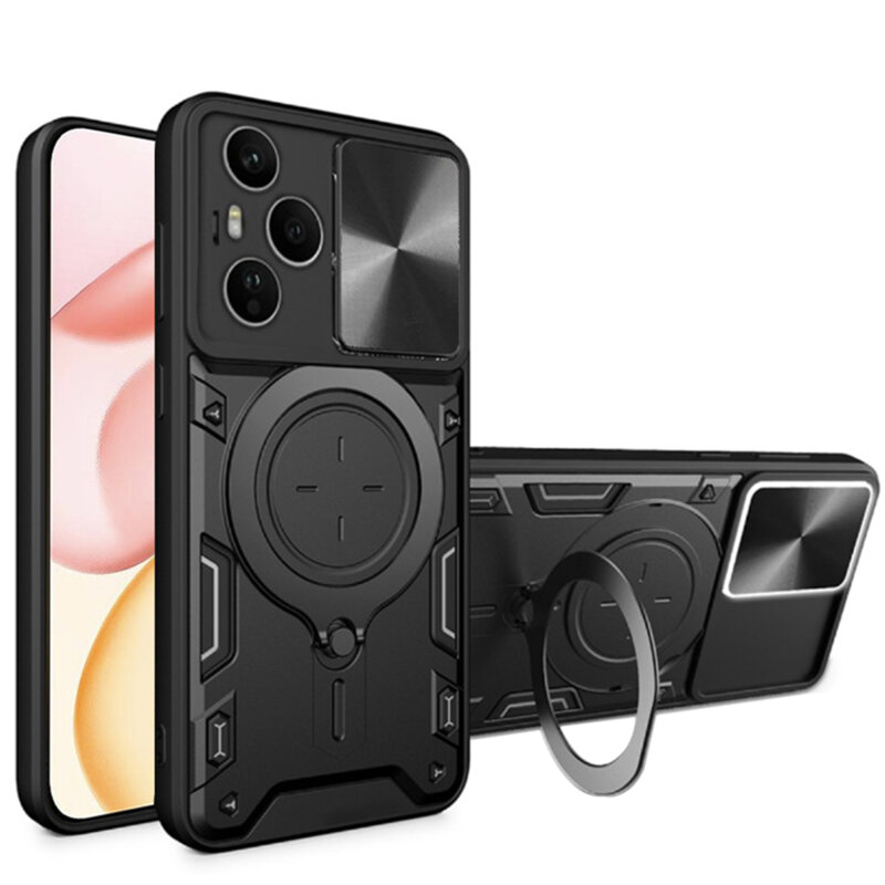Husa Honor 400 Pro Techsuit CamGuard Pro, negru