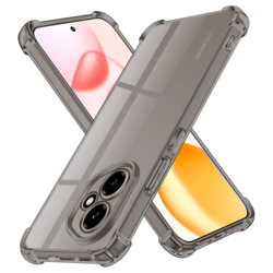 Husa iPhone XR Techsuit Shockproof Clear Silicone, fumuriu