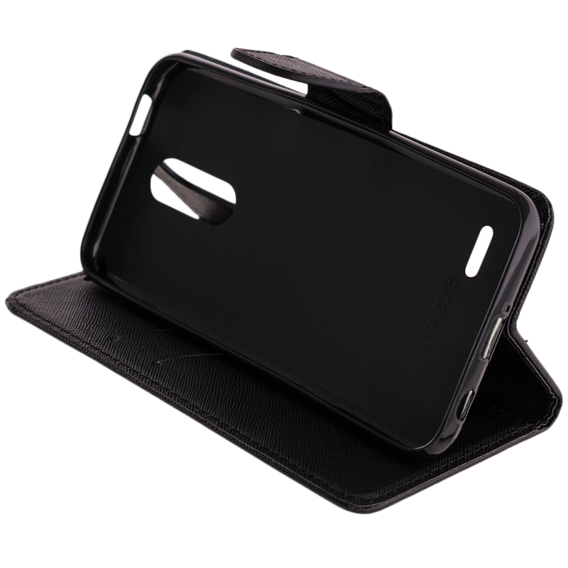 Husa LG K11 Flip Negru MyFancy