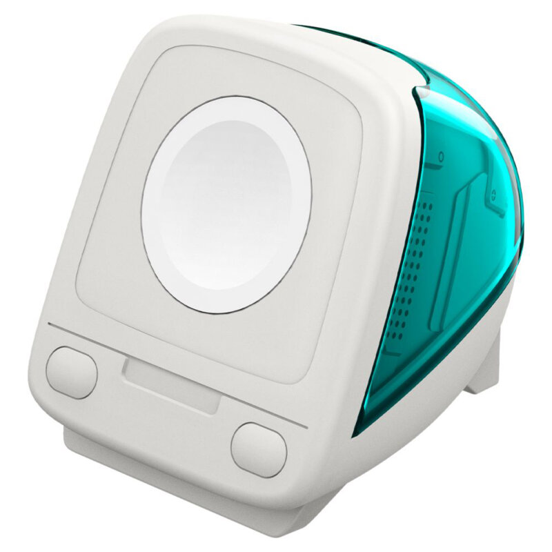 Suport incarcator Apple Watch, Spigen Classic C1, albastru