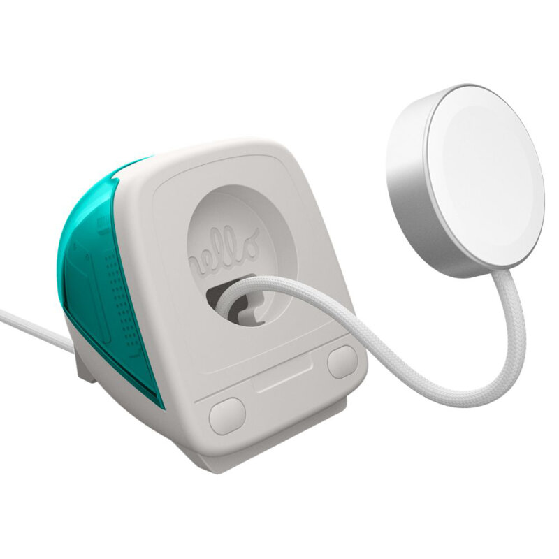 Suport incarcator Apple Watch, Spigen Classic C1, albastru