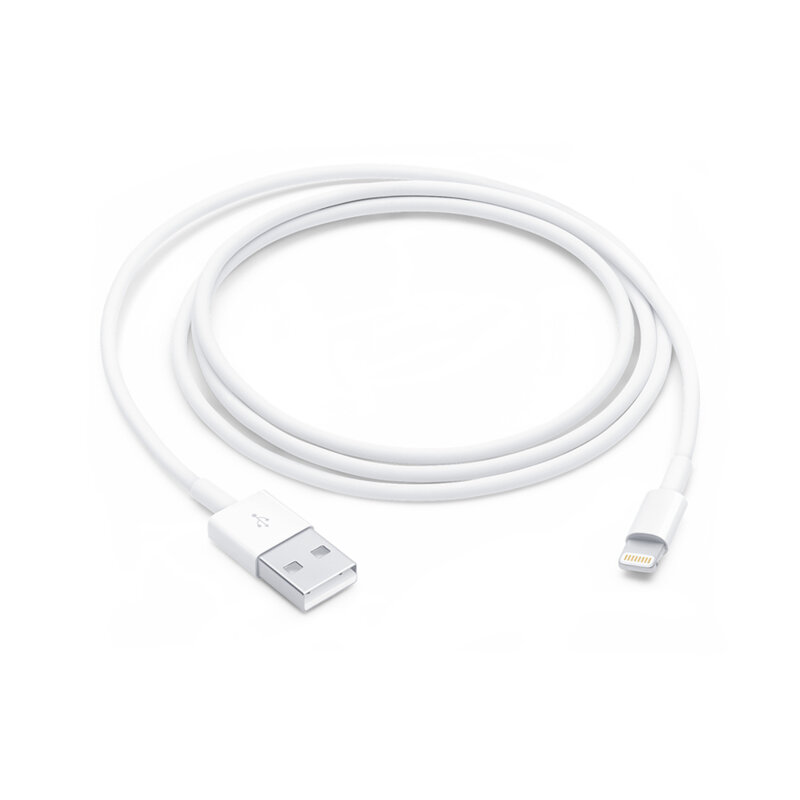 Cablu iPhone original Apple, 1m, alb, MUQW3ZM/A