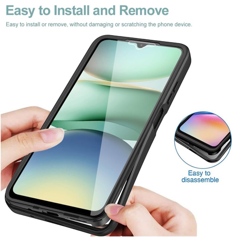 Husa 360° Xiaomi Redmi A5 4G (Standard) Techsuit ColorVerse, negru