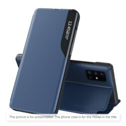 Husa Honor 400 Eco Leather View flip tip carte, albastru
