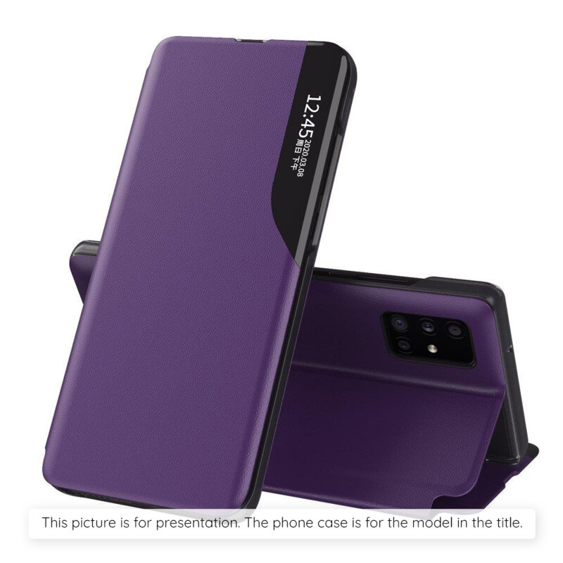 Husa Honor 400 Eco Leather View flip tip carte, mov