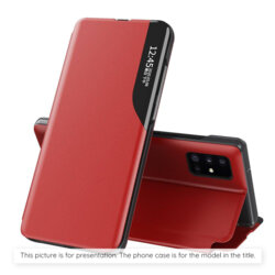 Husa Honor 400 Pro Eco Leather View flip tip carte, rosu