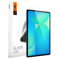 Folie sticla Samsung Galaxy Tab S10 FE Plus Spigen Glas.tR Slim, transparenta