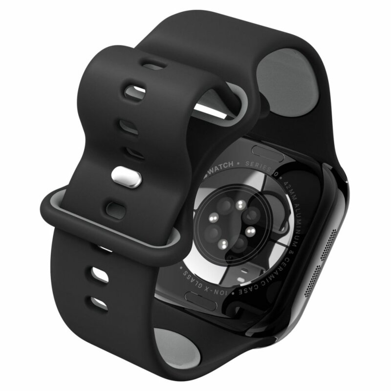 Curea Apple Watch 1 38mm Spigen Nano Pop, negru