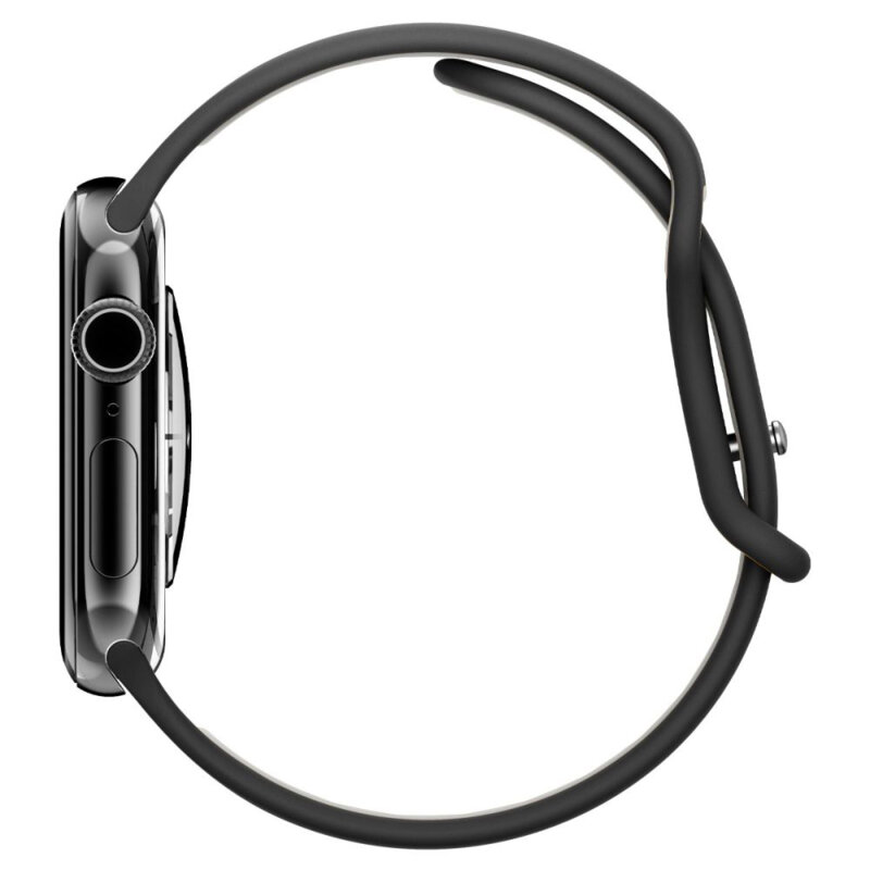 Curea Apple Watch 10 42mm Spigen Nano Pop, negru