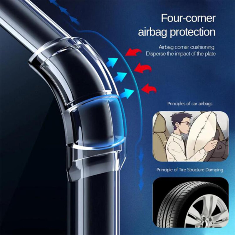 Husa Oppo A5 4G Techsuit Shockproof Clear Silicone, transparenta