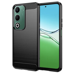 Husa Oppo A5 4G Techsuit Carbon Silicone, negru