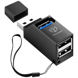 Mini hub USB la 2x USB 2.0, 1x USB 3.0 Techsuit EchoLink H11