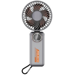 Ventilator de mana portabil premium Type-C Techsuit Z8, alb