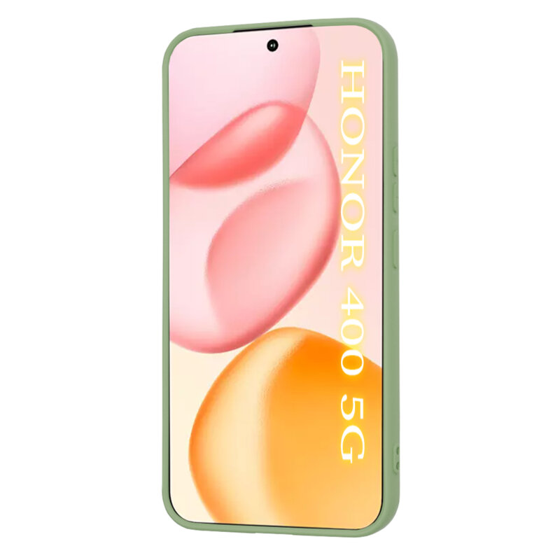 Husa silicon Honor 400 Techsuit SoftFlex, verde deschis