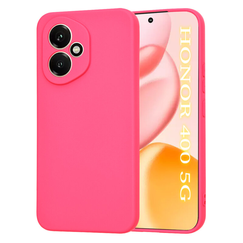 Husa silicon Honor 400 Techsuit SoftFlex, fucsia