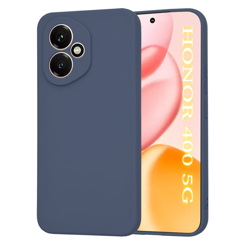 Husa silicon Honor 400 Techsuit SoftFlex, bleumarin