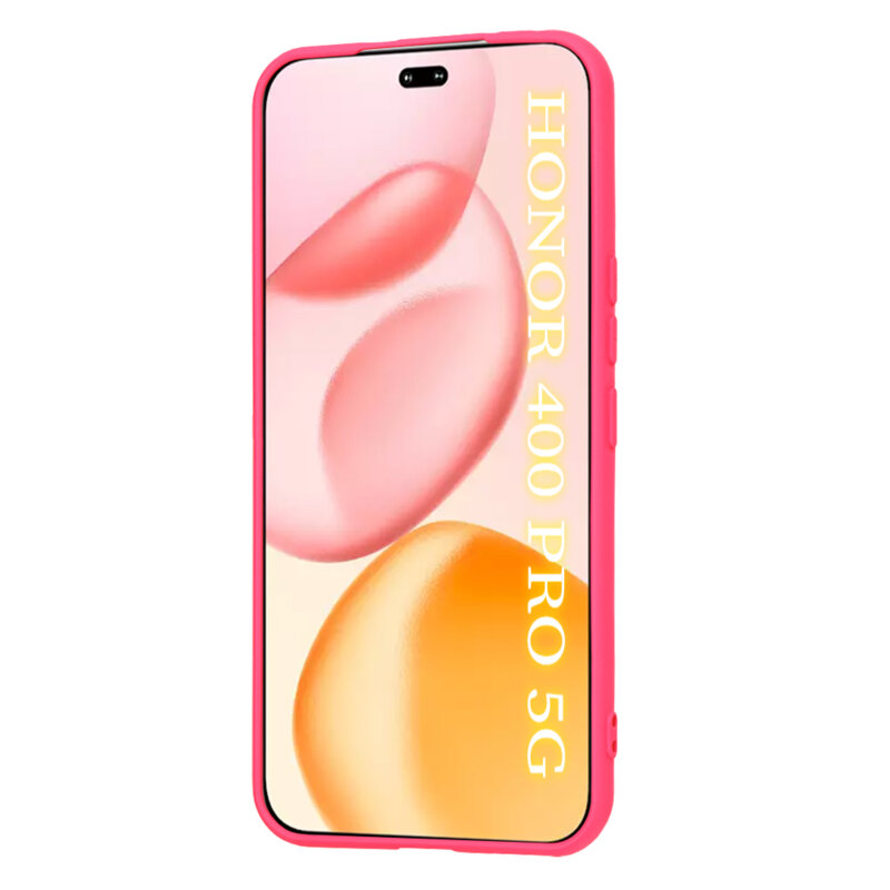 Husa silicon Honor 400 Pro Techsuit SoftFlex, fucsia