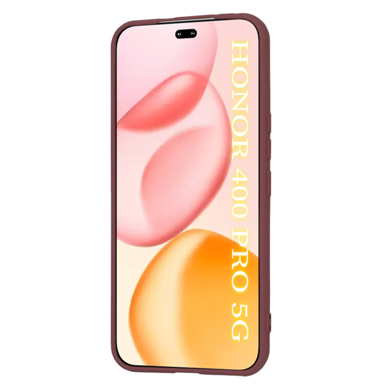 Husa silicon Honor 400 Pro Techsuit SoftFlex, bordo