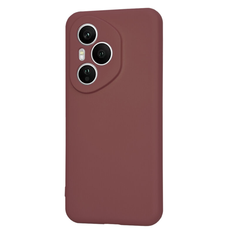 Husa silicon Honor 400 Pro Techsuit SoftFlex, bordo