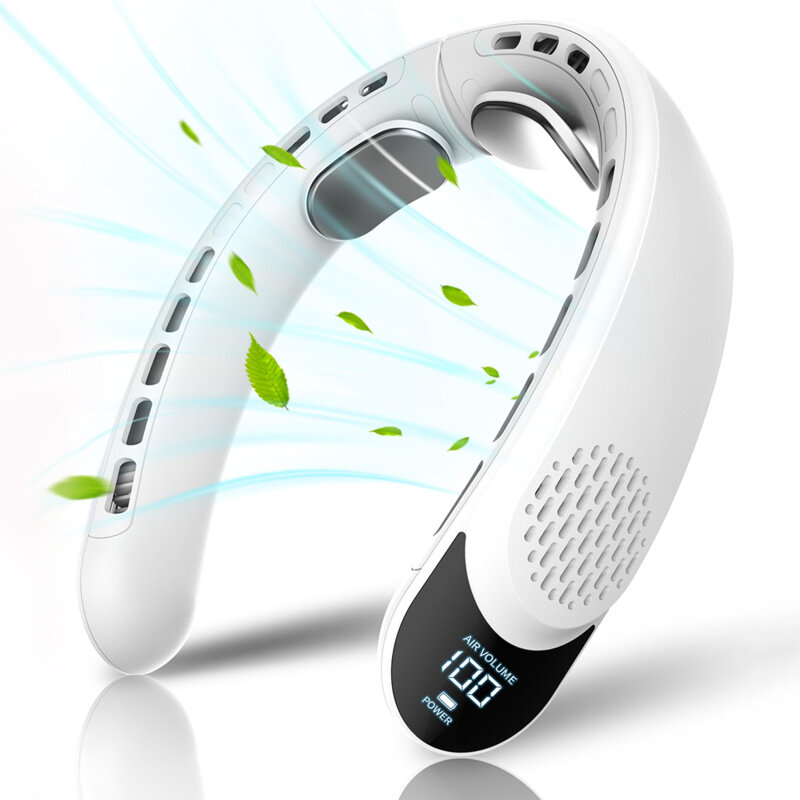 Ventilator portabil pentru gat cu acumulator 4000mAh Techsuit S8