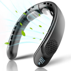 Ventilator portabil pentru gat cu acumulator 4000mAh Techsuit S8