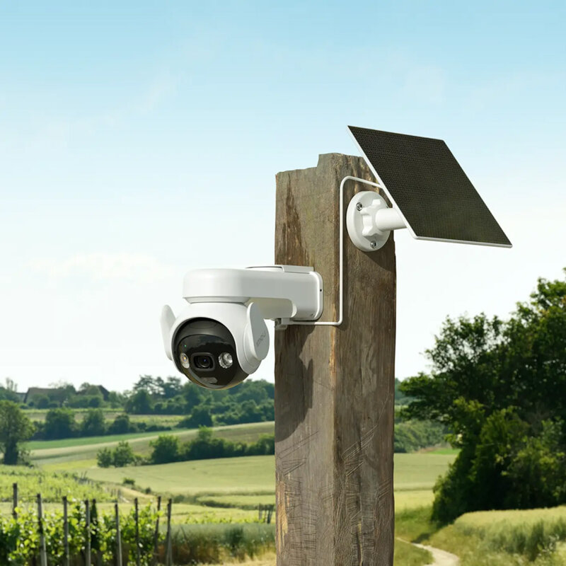 Camera supraveghere 5MP, panou solar 5W Imou, IPC-B7ED-5M1TEA