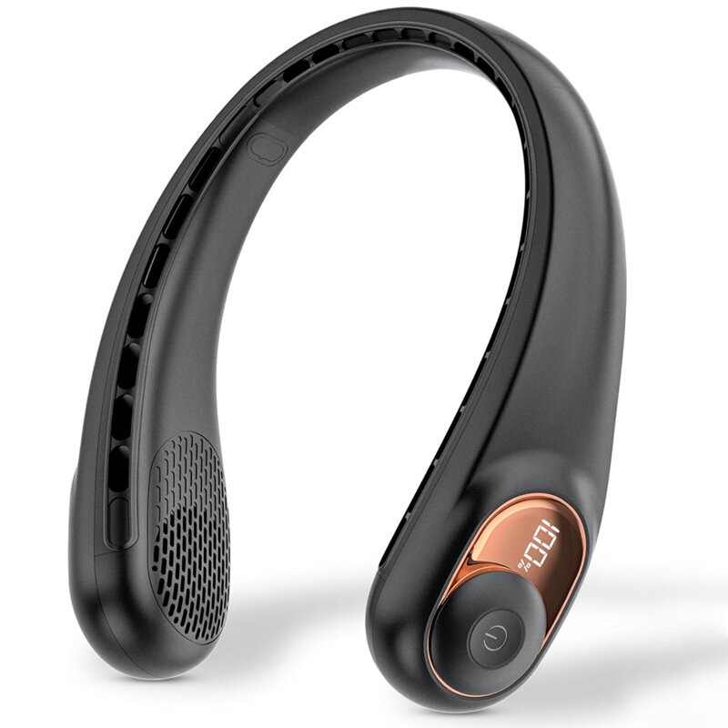 Ventilator portabil pentru gat, USB-C, 5200mAh Techsuit S9