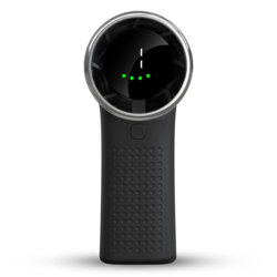 Ventilator de mana portabil premium Type-C Techsuit A8, negru