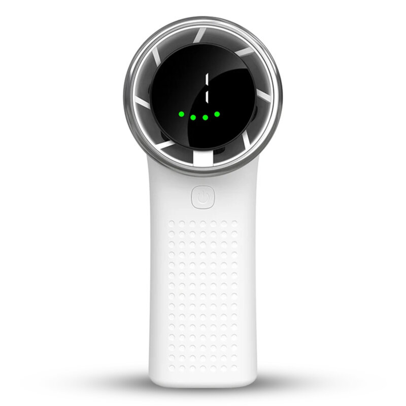 Ventilator de mana portabil premium Type-C Techsuit A8, alb