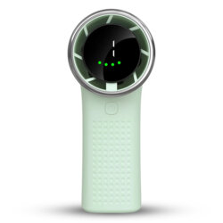 Ventilator de mana portabil premium Type-C Techsuit A8, verde