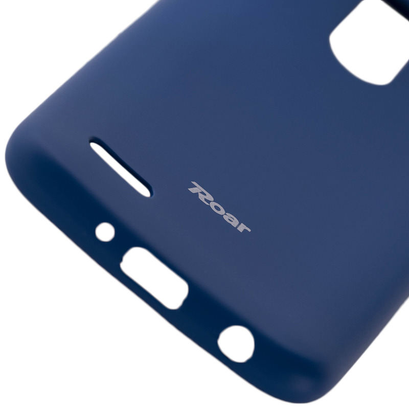 Husa LG K9 Roar Colorful Jelly Case - Albastru Mat