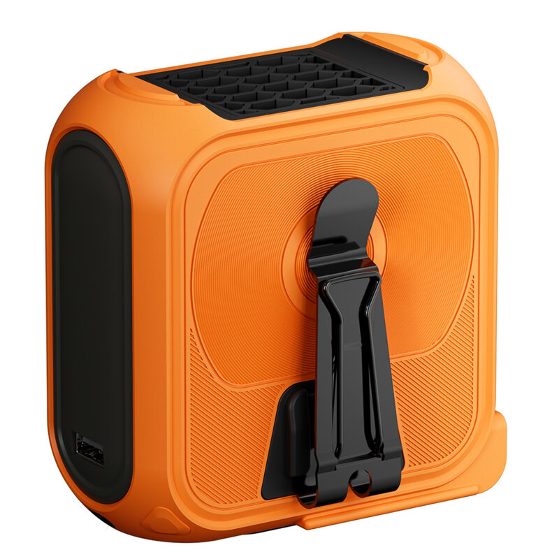 Mini ventilator portabil premium 10000mAh Techsuit Z13, portocaliu