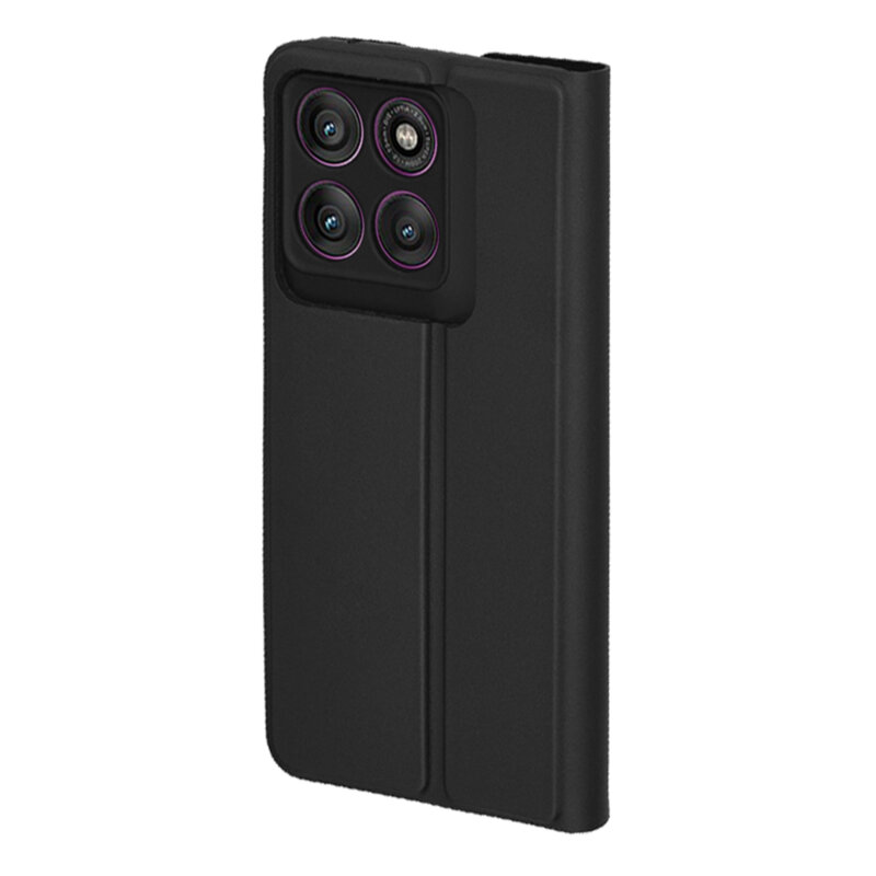 Husa Motorola Edge 60 Pro Techsuit Magskin Book, negru