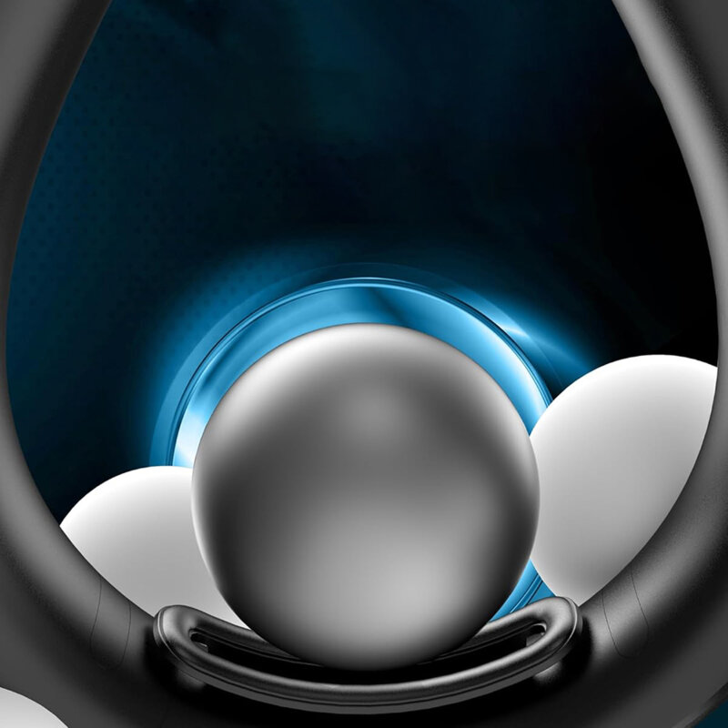 Ventilator portabil pentru gat, cu acumulator Techsuit S11, alb