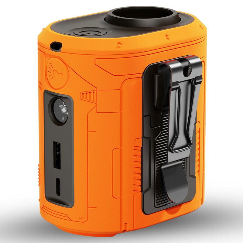 Mini ventilator portabil premium 5000mAh Techsuit Z14, portocaliu