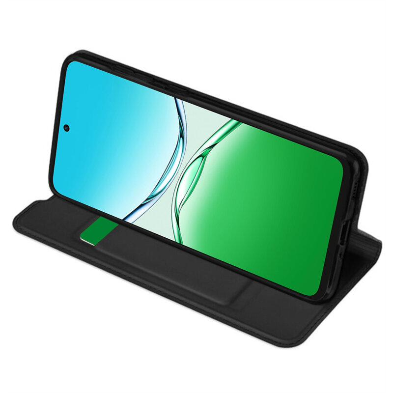 Husa Oppo A5 Pro 4G Techsuit Magskin Book, negru
