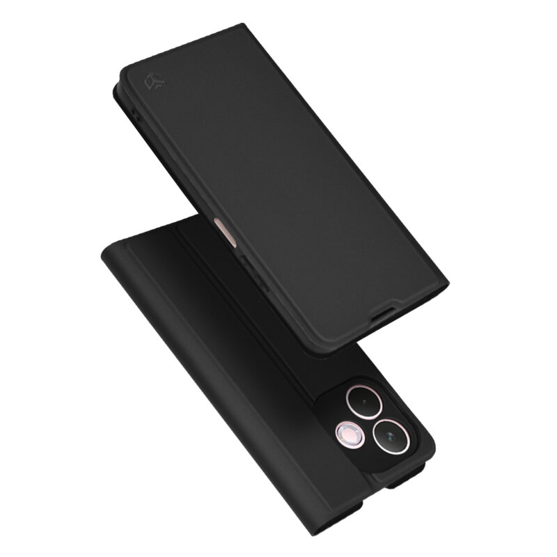 Husa Oppo A5 Pro 5G Techsuit Magskin Book, negru