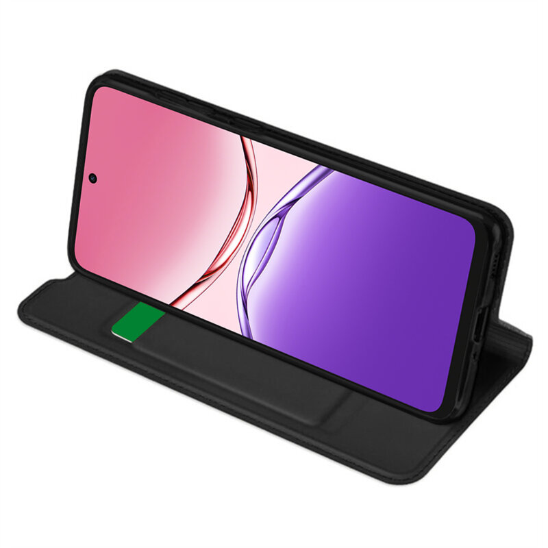 Husa Oppo A5 Pro 5G Techsuit Magskin Book, negru