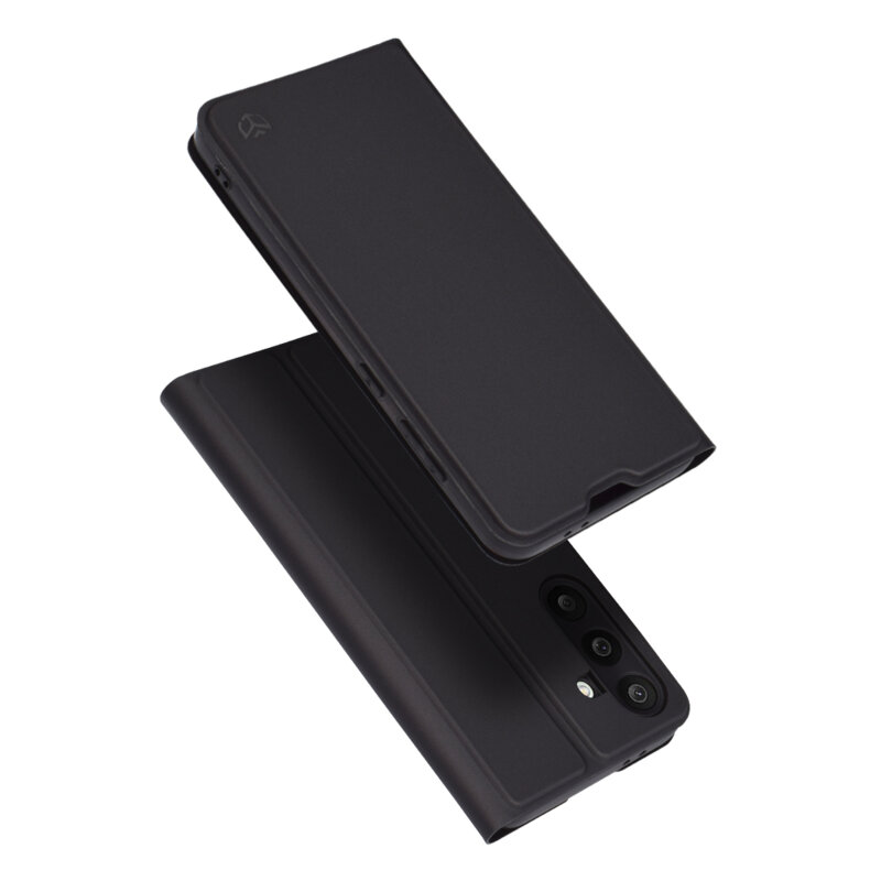 Husa Samsung Galaxy M56 Techsuit Magskin Book, negru