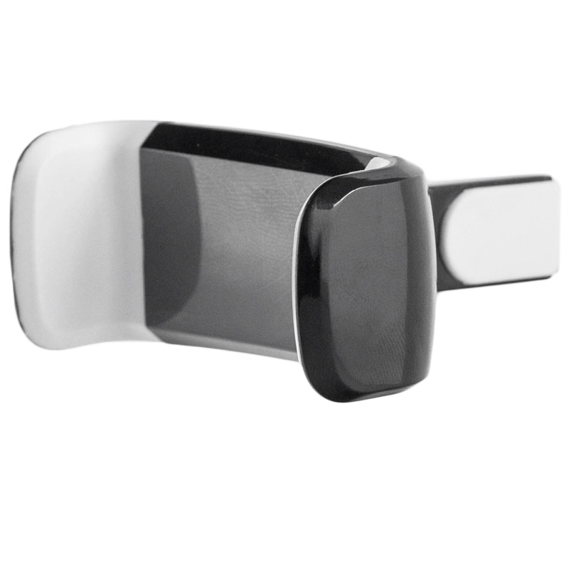 Suport Auto Telefon SILK Pentru Grila Ventilatie - Negru - Alb
