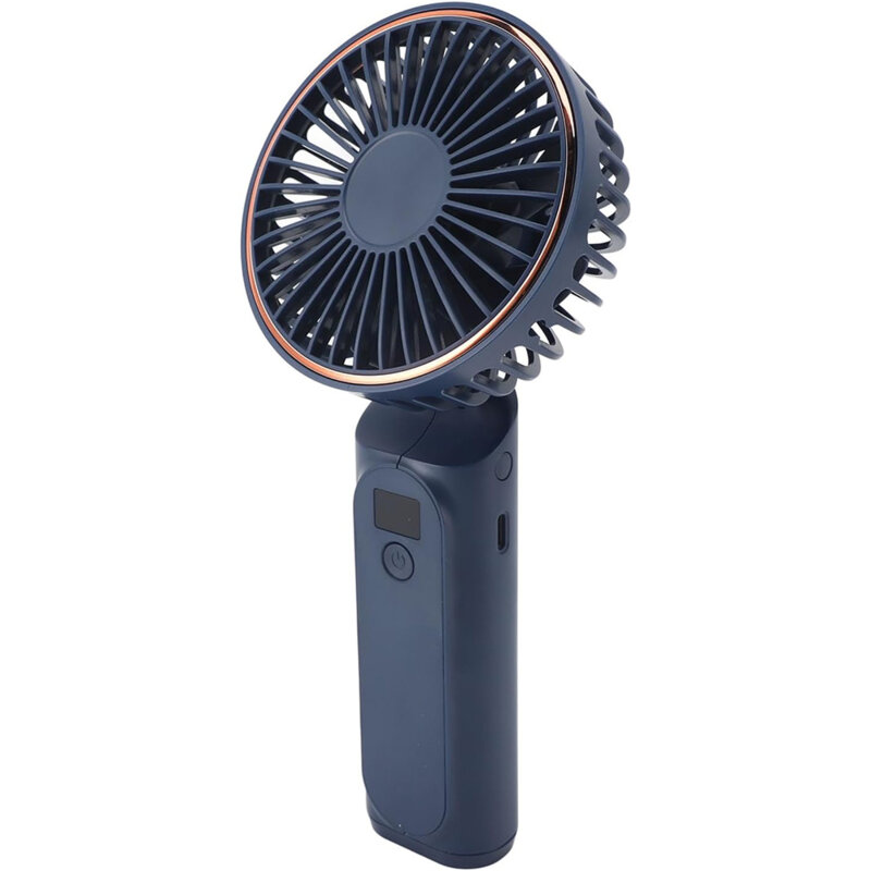 Ventilator de mana portabil premium Type-C Techsuit M12, albastru