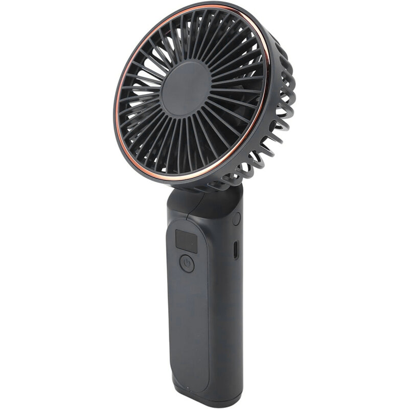 Ventilator de mana portabil premium Type-C Techsuit M12, negru