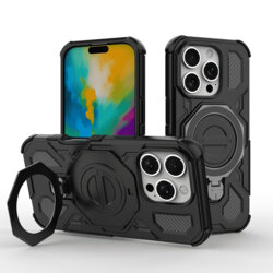 Husa Motorola Edge 60 Fusion Techsuit Carbon Shield PRO, negru