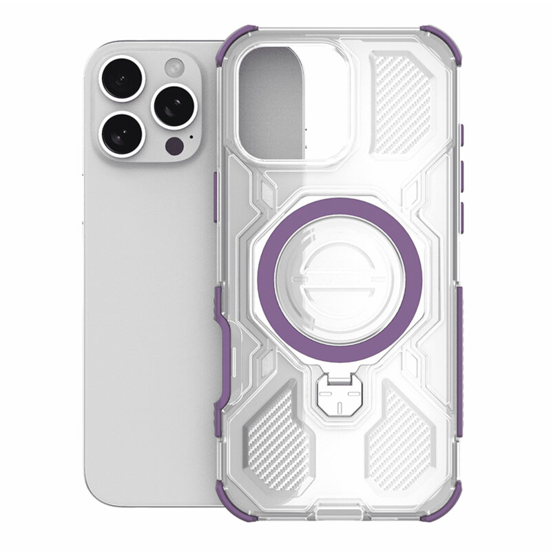 Husa Motorola Edge 60 Fusion Techsuit Carbon Shield PRO, mov
