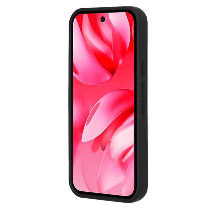 Husa Google Pixel 9a Techsuit Glinth cu inel suport stand magnetic, negru