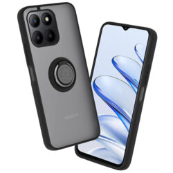Husa Honor 70 Lite Techsuit Glinth cu inel suport stand magnetic, negru