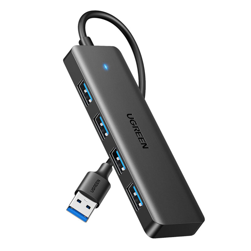 HUB 4in1 USB la 4x USB Ugreen, 5Gbps, 0.15m, 25851